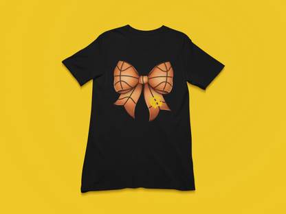Harris County Basketball Bow Shirt