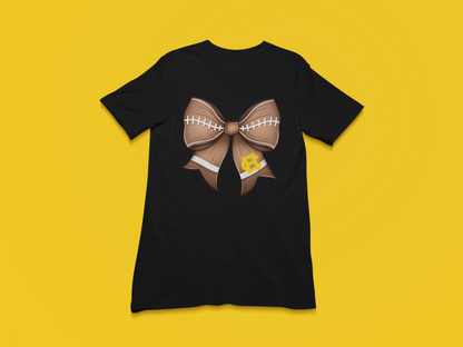 Harris County Football Bow Shirt