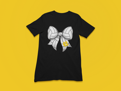 Harris County Volleyball Bow Shirt