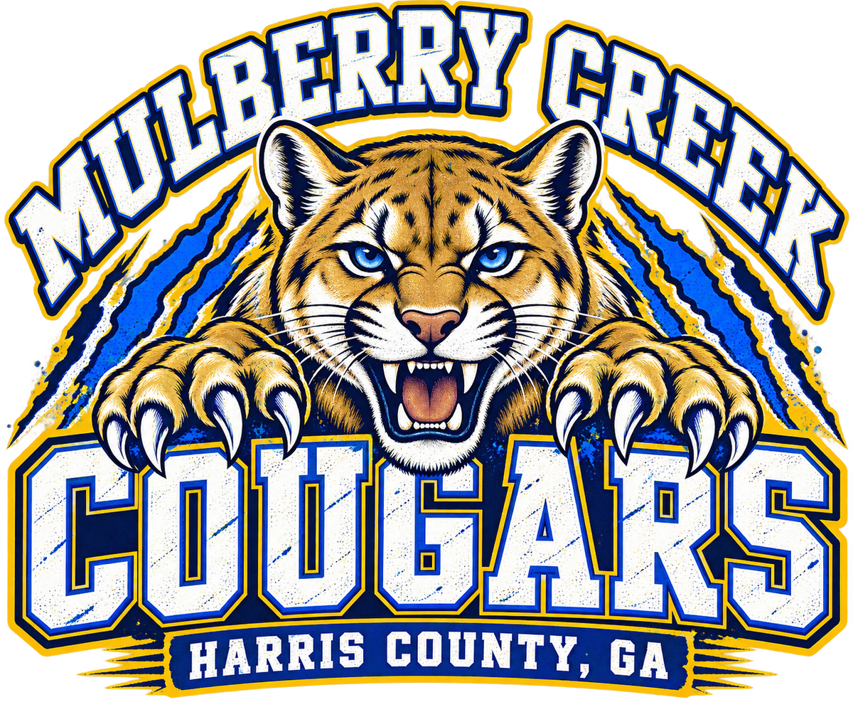 Mulberry Creek Cougars Spirit Adult Shirt original artwork