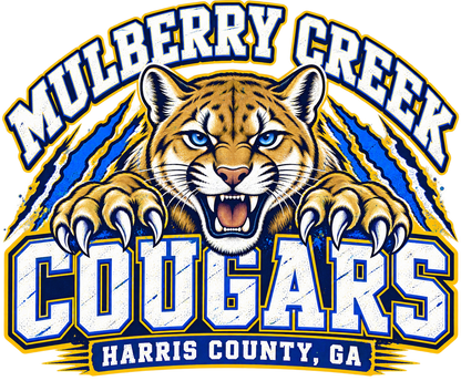 Mulberry Creek Cougars Spirit Adult Shirt original artwork