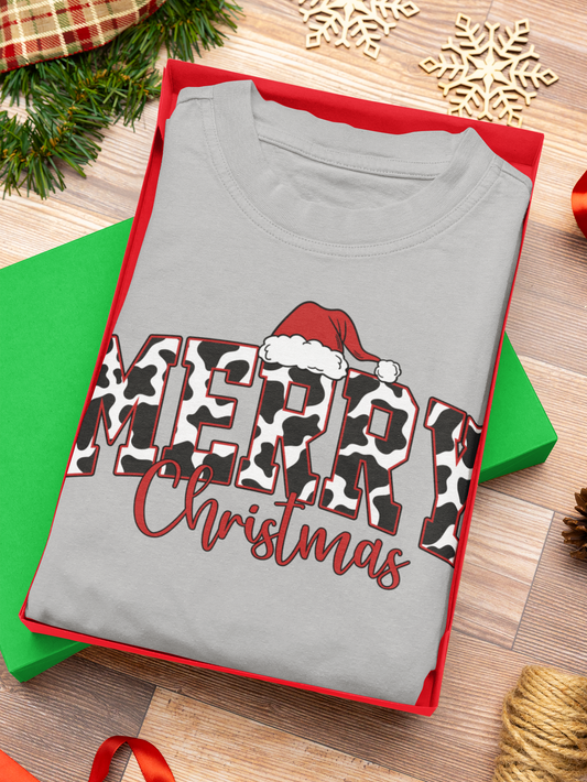 Merry Christmas Cow